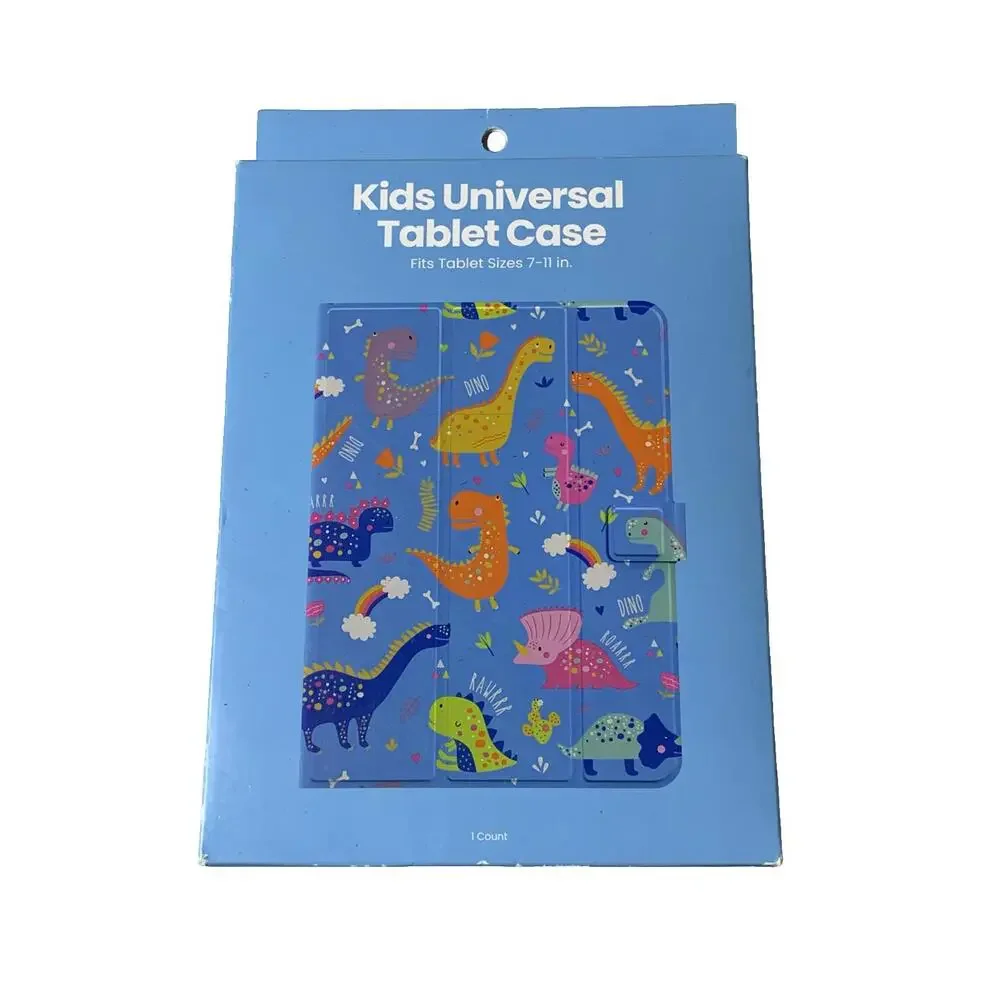 Kids Universal‎ Tablet Case with Dinosaur Design - Fits 7 to 11 Inch Tablets NEW